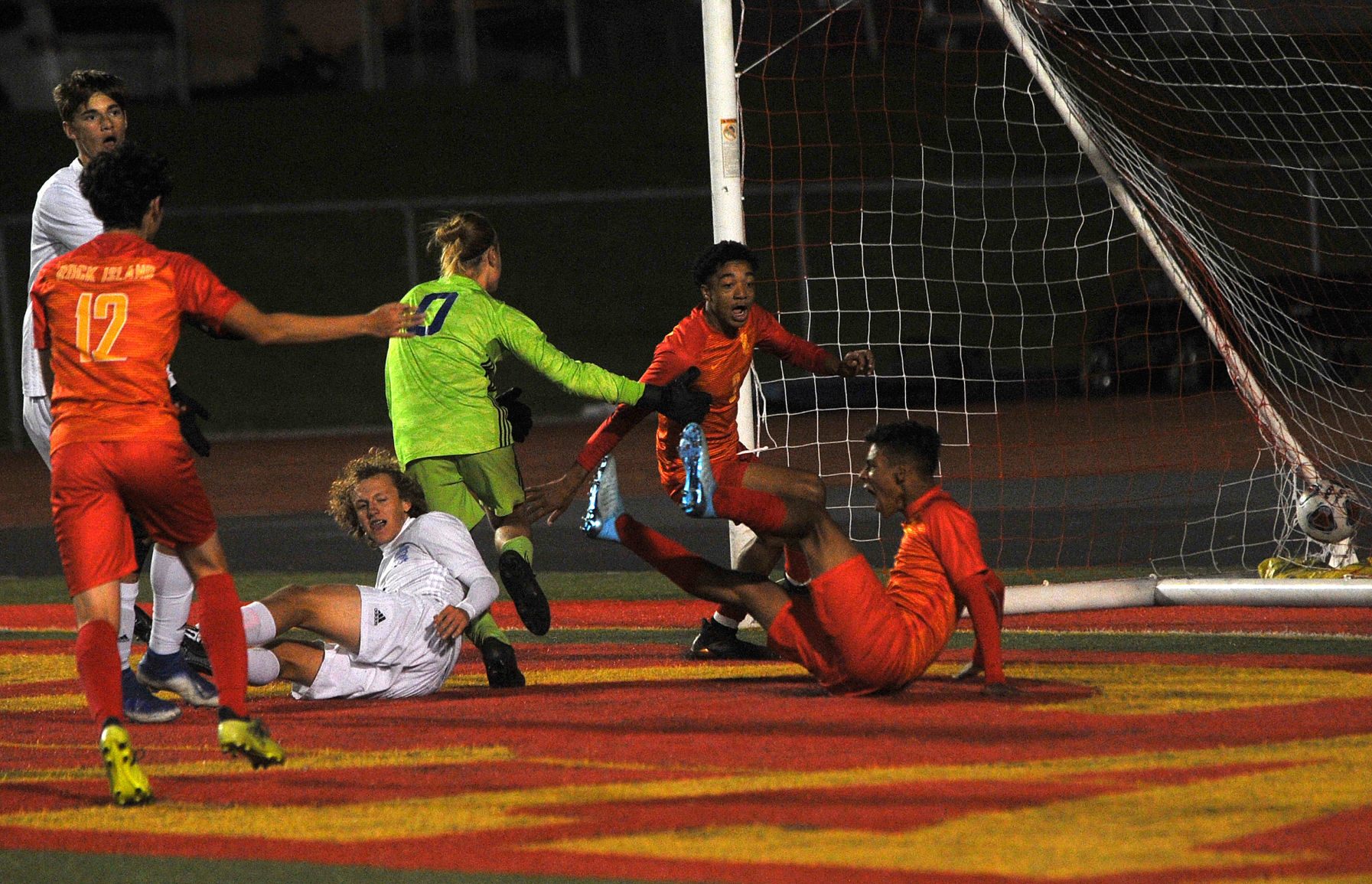 Quincy vs Rock Island boys soccer